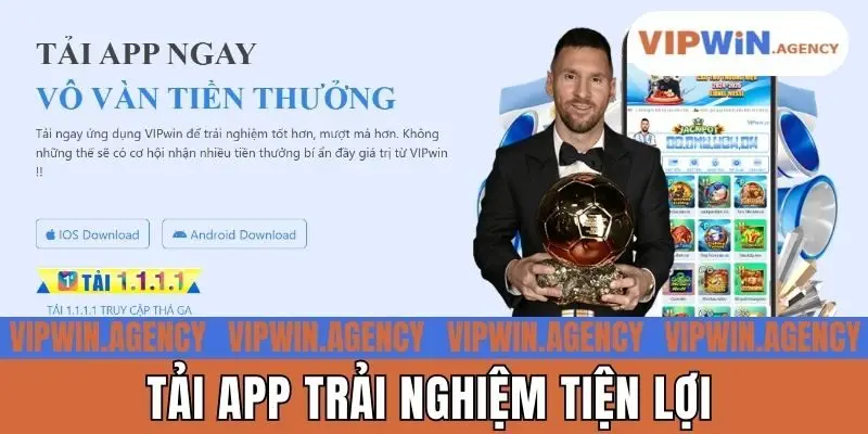 Tải app trải nghiệm tiện lợi